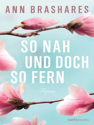cover image of So nah und doch so fern: Roman